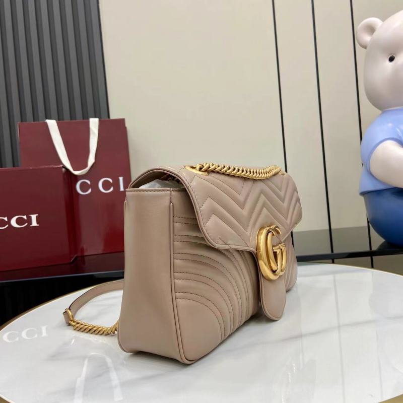 Сумка Gucci GG Marmont бежевый