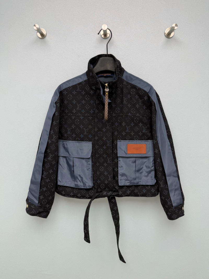 Кожаная куртка Louis Vuitton с монограммой