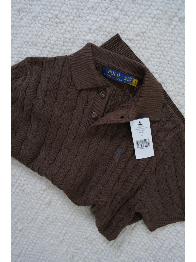 Вязаная рубашка поло Ralph Lauren