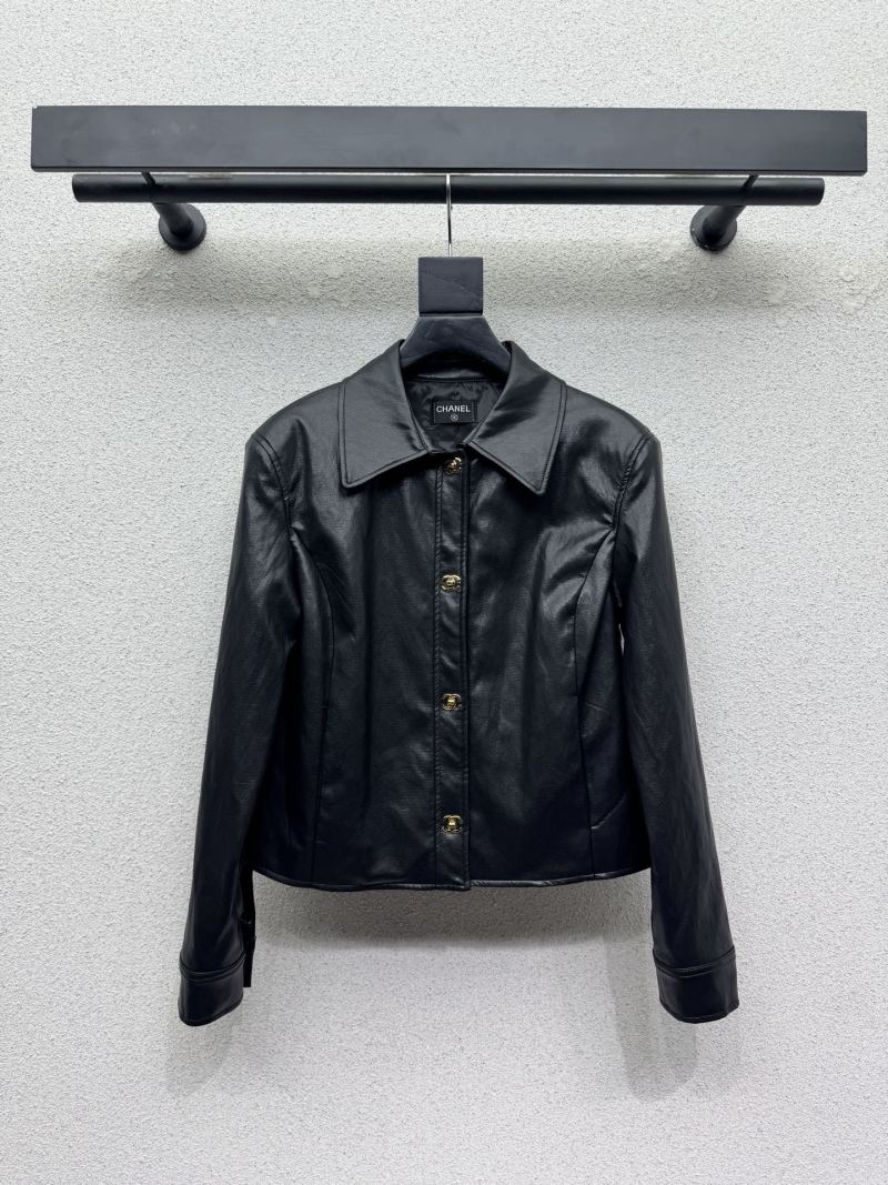 Кожаная куртка Chanel