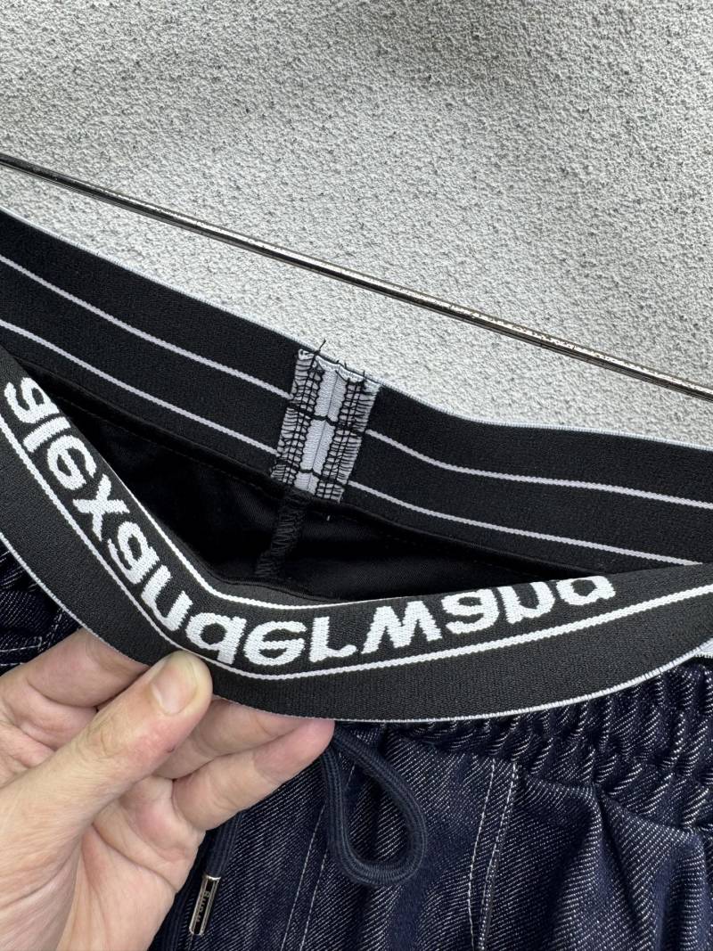 Джинсы с эластичным поясом и завязками Alexander Wang