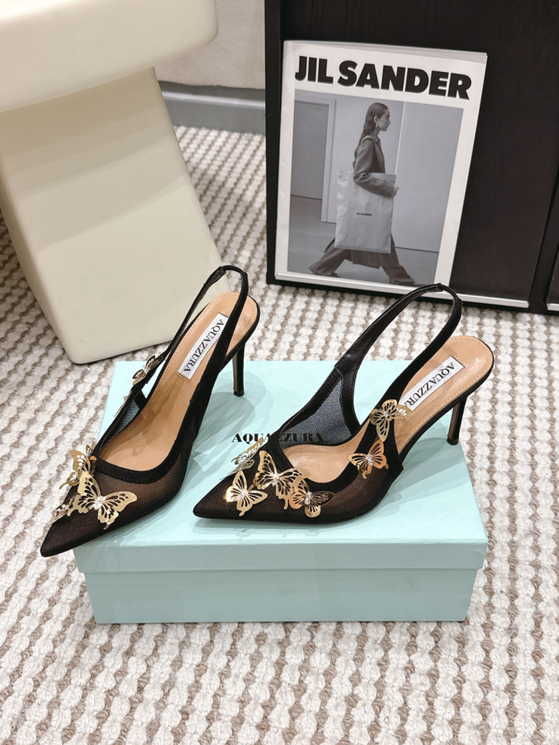 Туфли Aquazzura с декором в виде бабочек