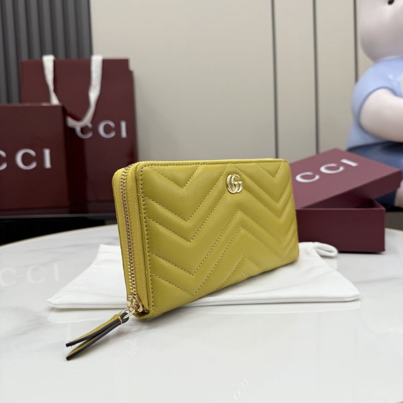 Портмоне Gucci с молнией и логотипом GG
