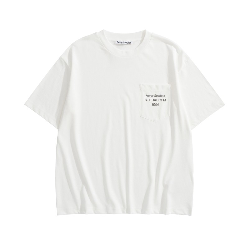 Футболка Acne Studios с карманом