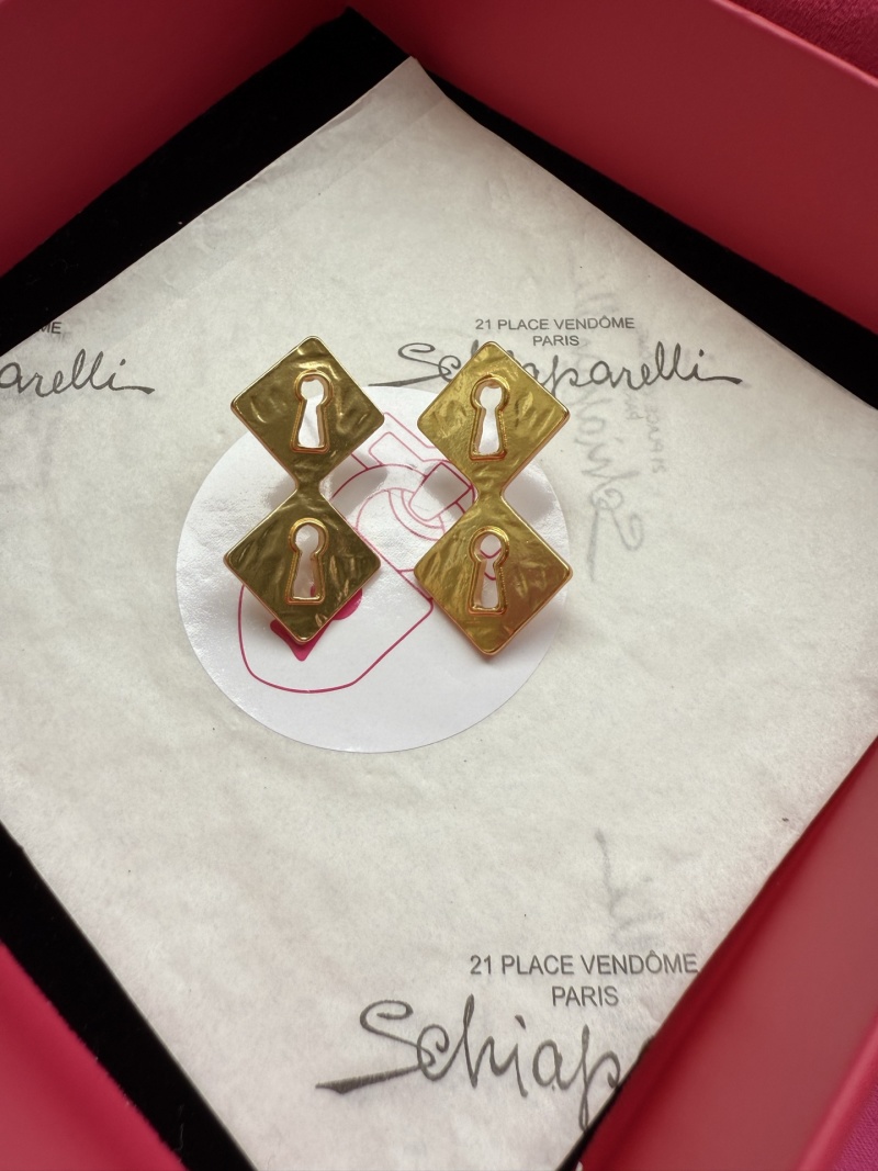 Серьги с ключом Schiaparelli