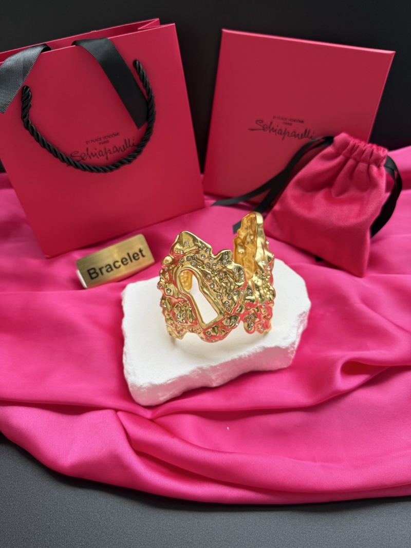 Браслет с кристаллами в виде ключа Schiaparelli