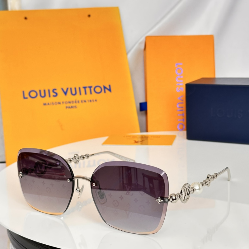 Солнцезащитные очки Louis Vuitton без оправы