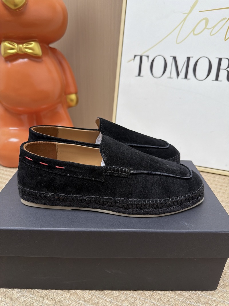 Мужские слипоны Kiton черного цвета