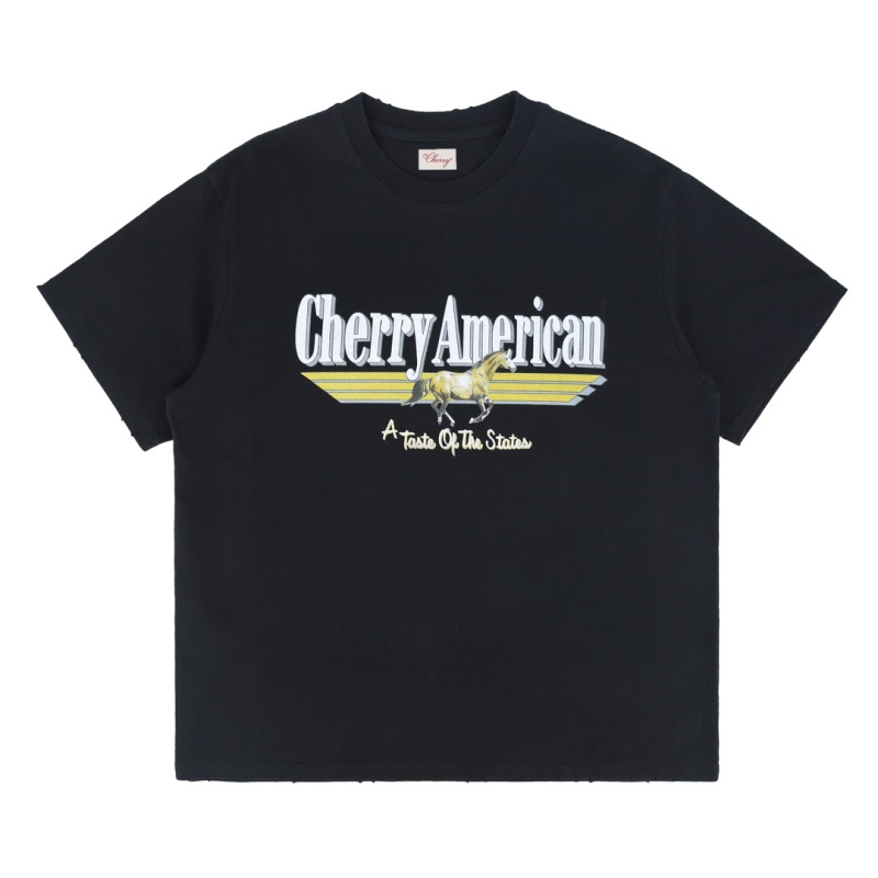 Футболка Cherry American с графическим принтом Без бренда