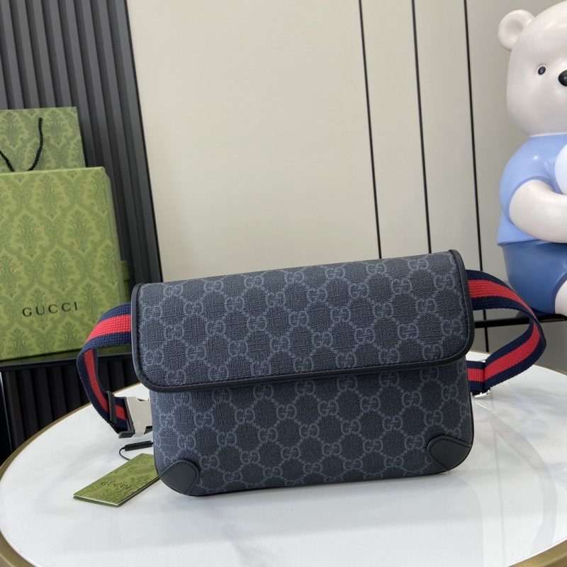 Поясная сумка Gucci с монограммой