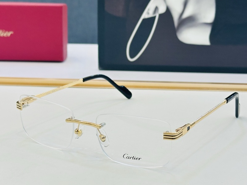 Очки Cartier CT0549S без оправы черные