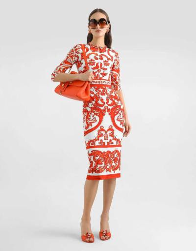 Платье Dolce & Gabbana с орнаментом