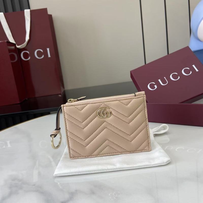 Портмоне Gucci с молнией и логотипом