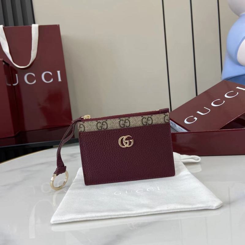 Портмоне Gucci с замком и ремешком