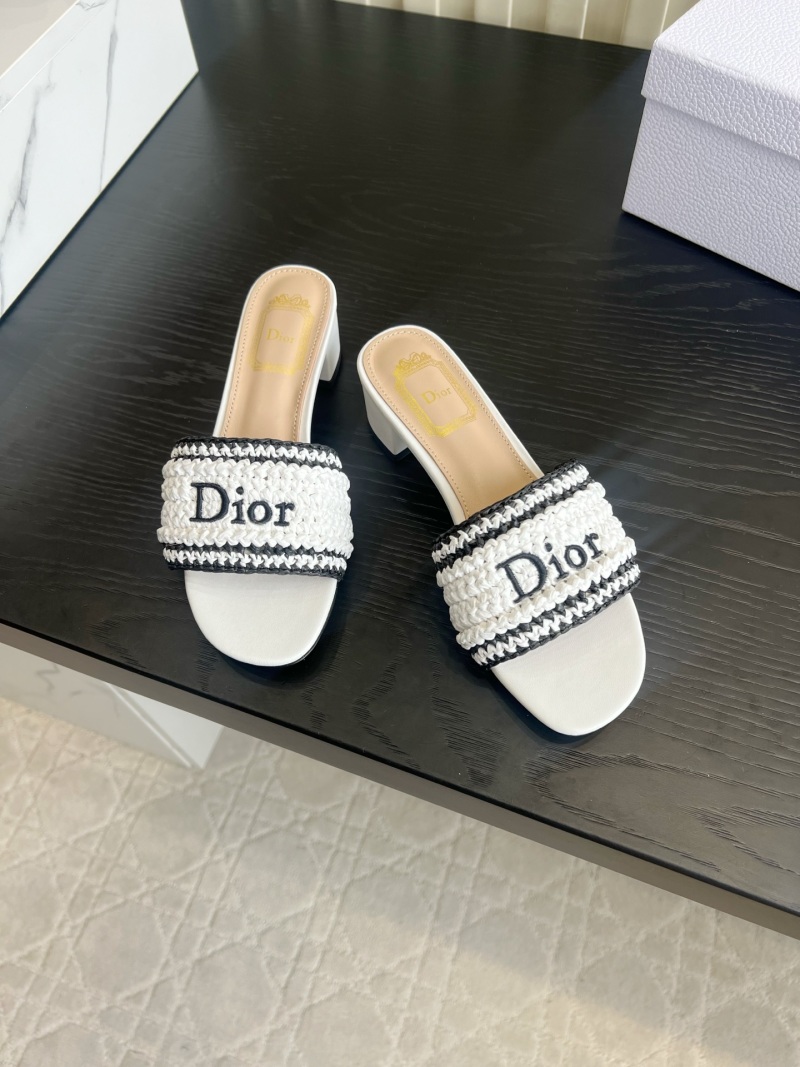 Шлёпанцы Dior
