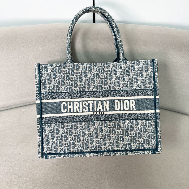 Сумка Christian Dior Book Tote синяя