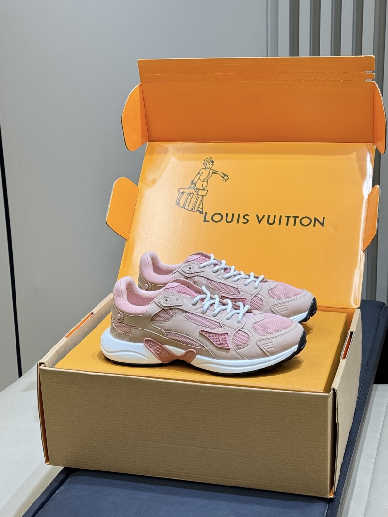 Кроссовки женские розовые Louis Vuitton