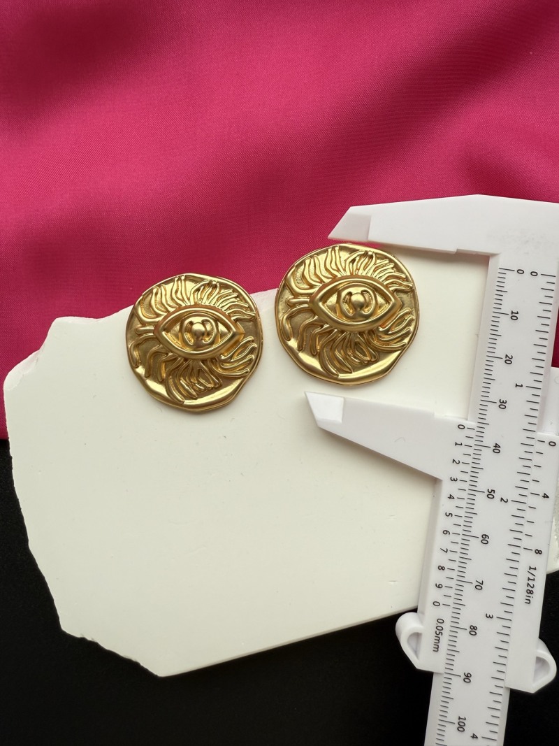 Серьги с глазом Schiaparelli