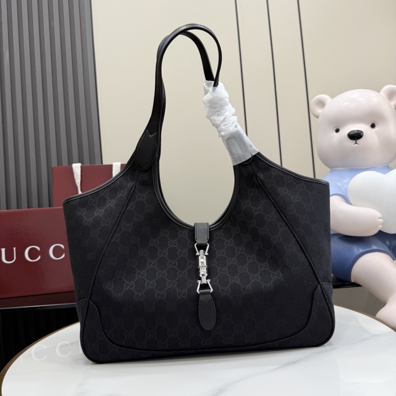 Сумка Gucci черная с монограммой
