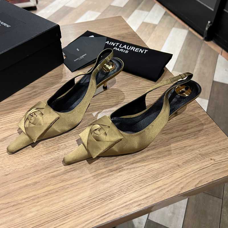 Туфли Saint Laurent с декоративным узором