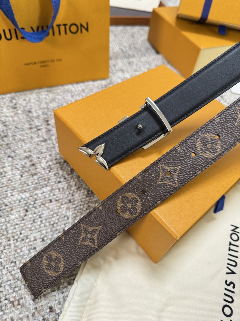 Женский кожаный ремень с логотипом LV Louis Vuitton