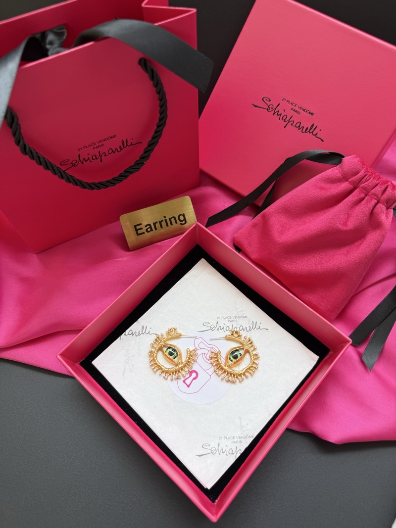 Серьги Schiaparelli с глазами