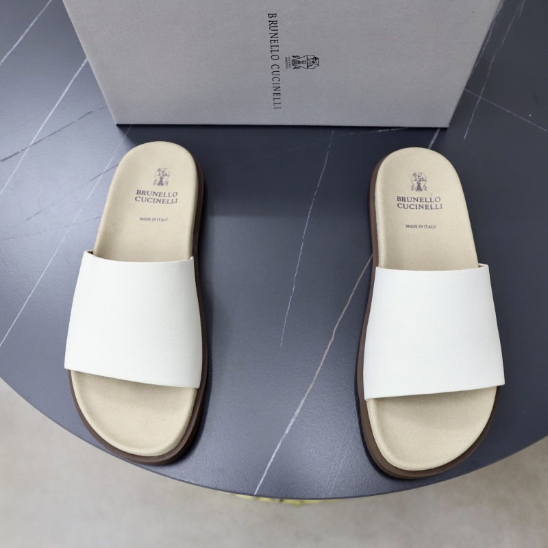 Мужские кожаные сандалии Brunello Cucinelli