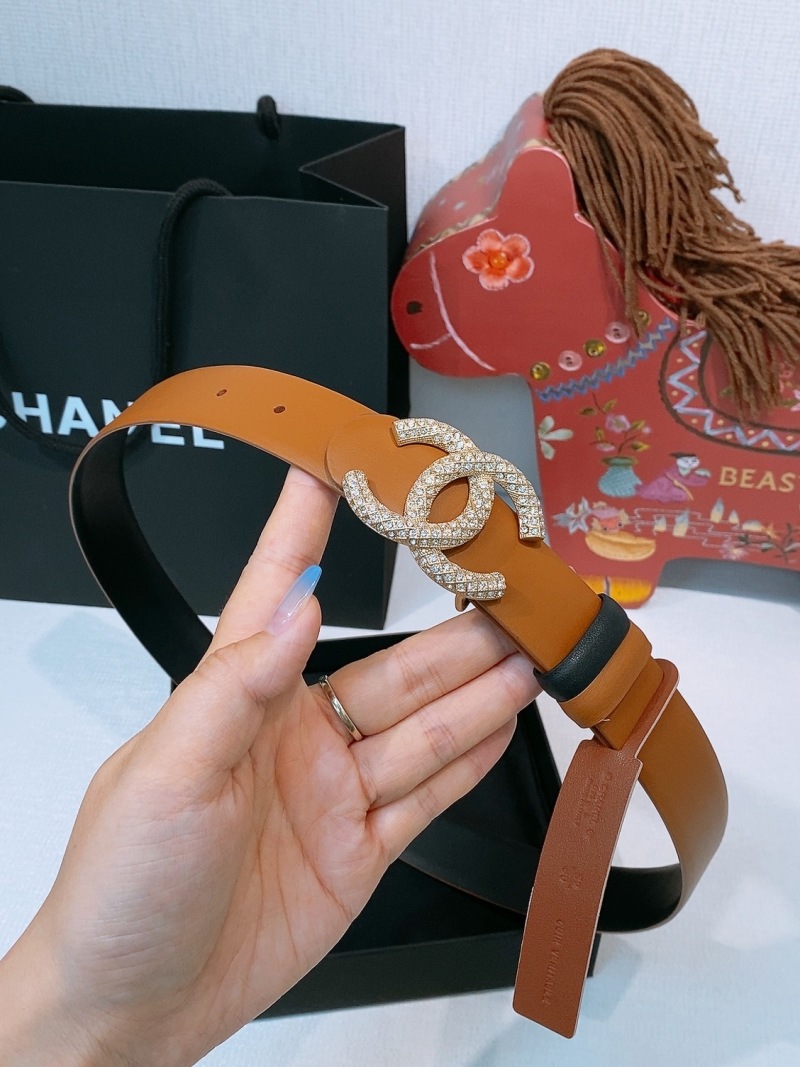 Двусторонний ремень для женщин Chanel