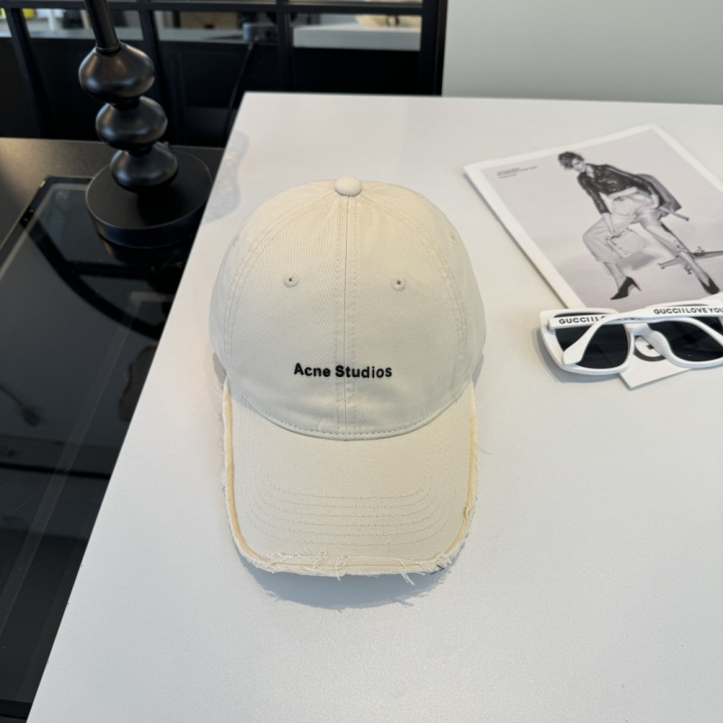 Кепка Acne Studios бежевая