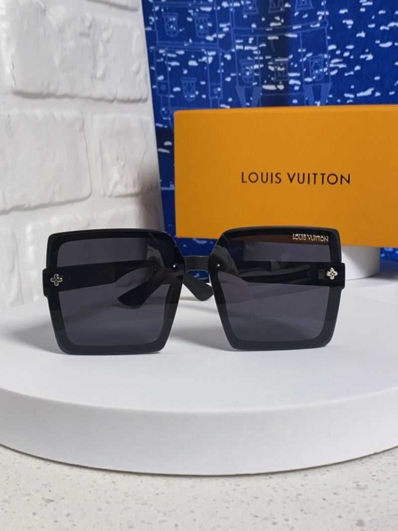 Очки Louis Vuitton черные квадратные