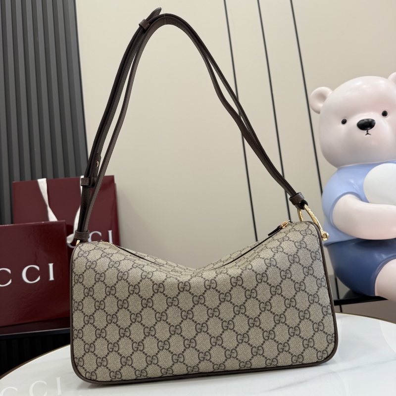 Сумка Gucci с монограммой и ремешком