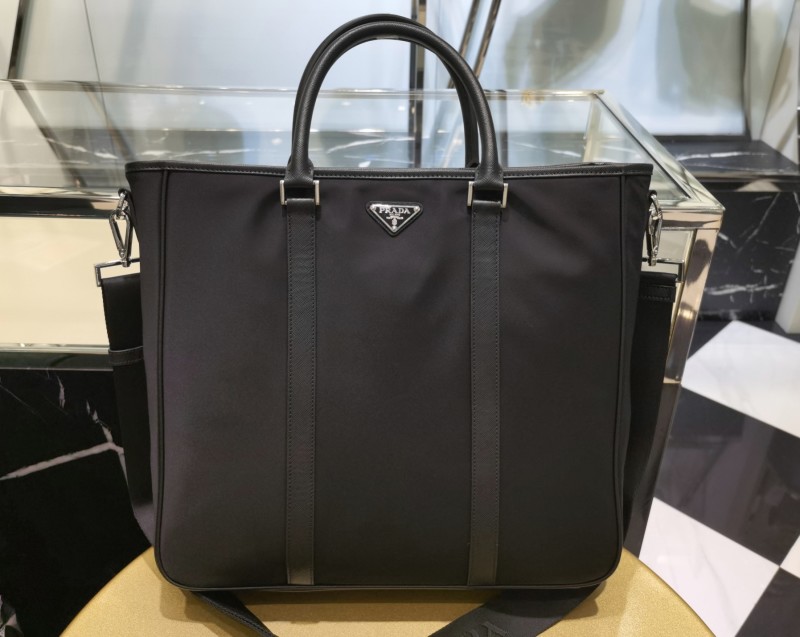 Сумка Prada мужская тоут черная