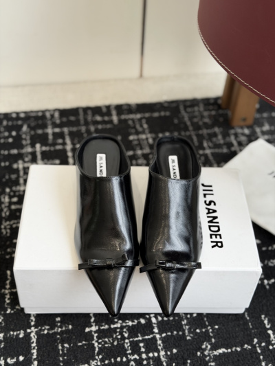 Мюли женские Jil Sander, черные