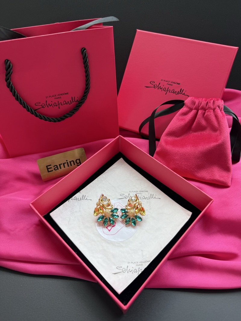 Серьги Schiaparelli