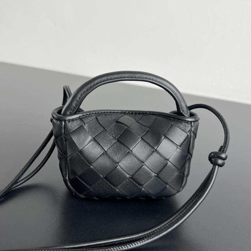 Мини-сумка Bottega Veneta с плетением Intrecciato