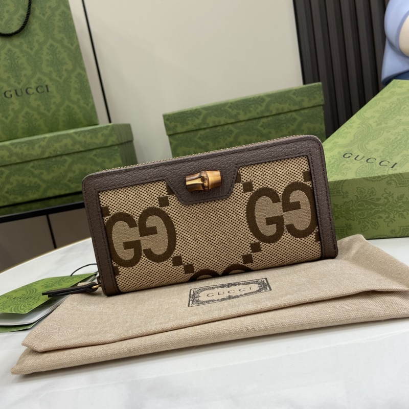 Кошелёк Gucci с бамбуковой застёжкой