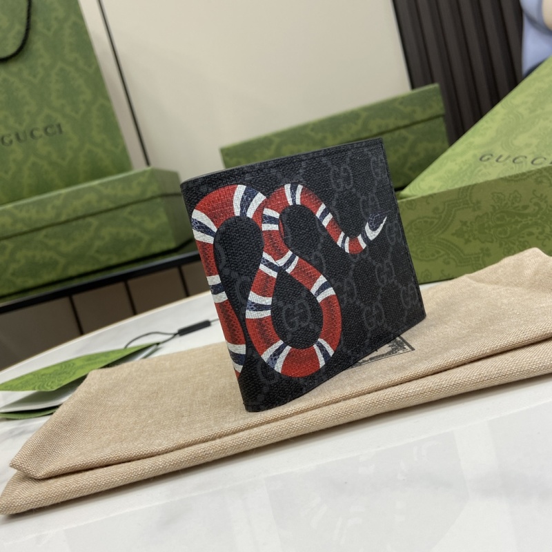 Портмоне Gucci с принтом змеи