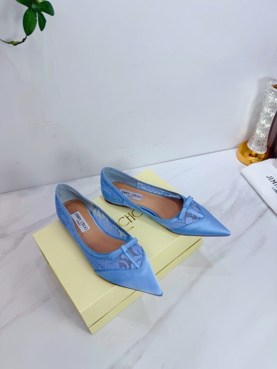 Женские туфли Jimmy Choo голубые