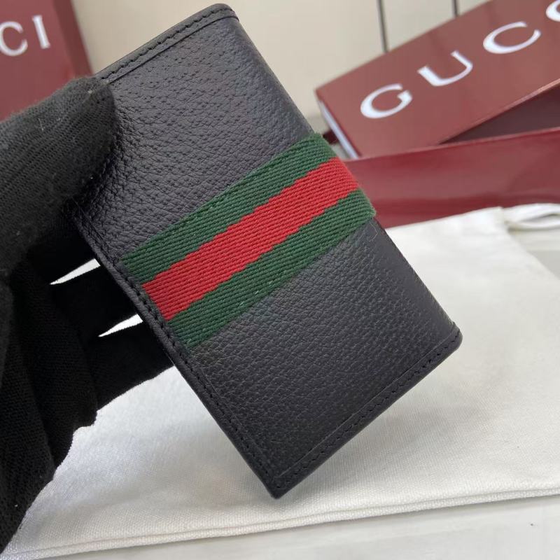Портмоне Gucci с красно-зеленой лентой