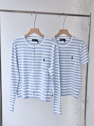 Полосатый женский кардиган Polo Ralph Lauren