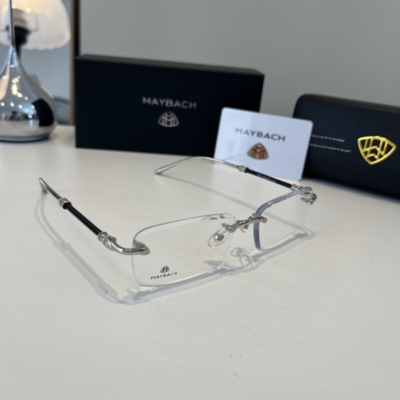 Очки солнцезащитные мужские без оправы Maybach