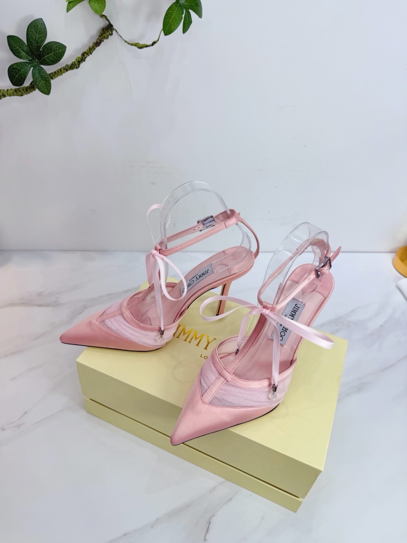 Женские туфли Jimmy Choo розовые