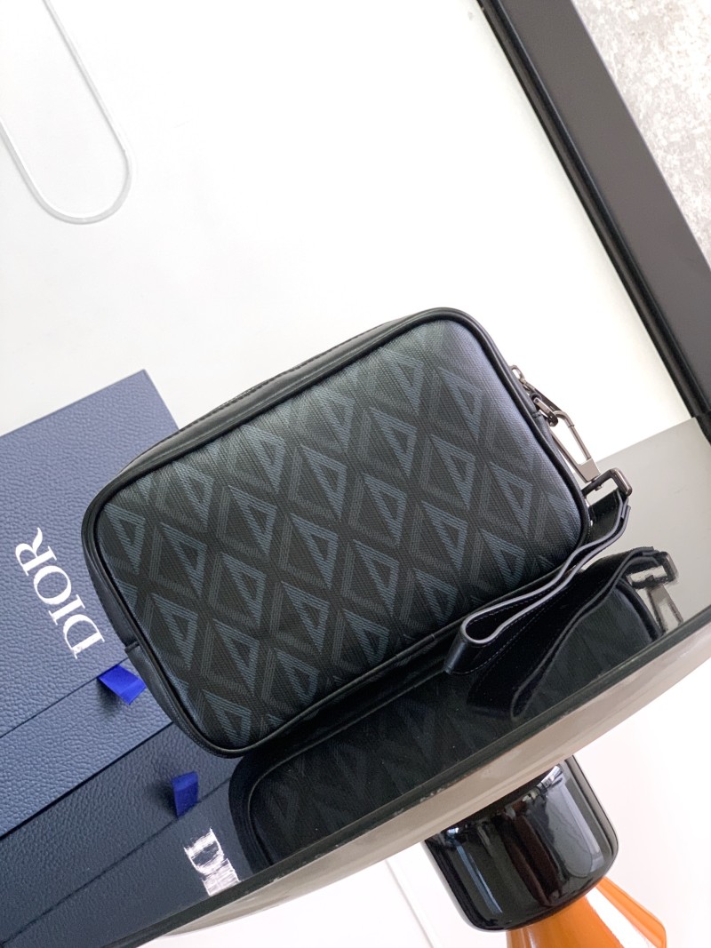 Портмоне Dior с принтом и ремешком