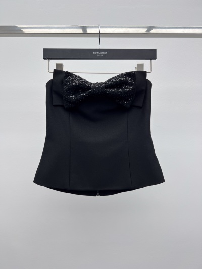 Топ-корсет Saint Laurent