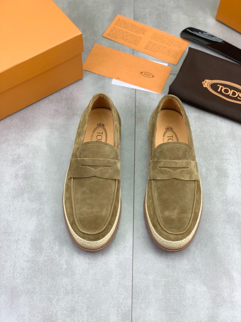 Мужские лоферы Tod's из замши