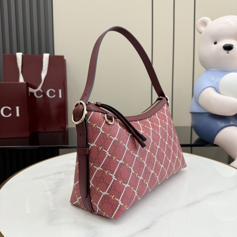 Сумка Gucci с принтом и ручкой