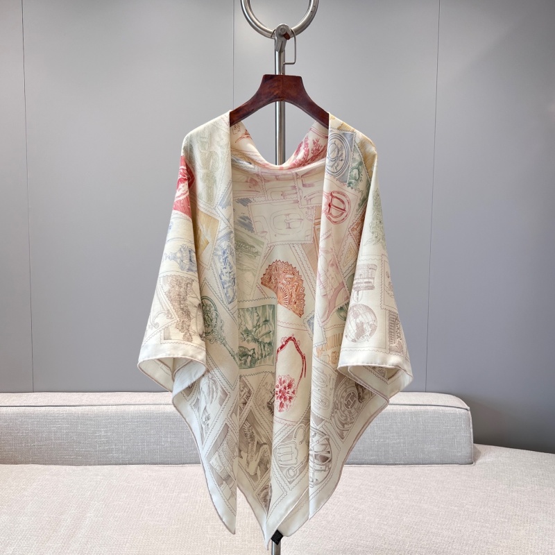 Платок Hermes Le Philatéliste du Faubourg Hermès
