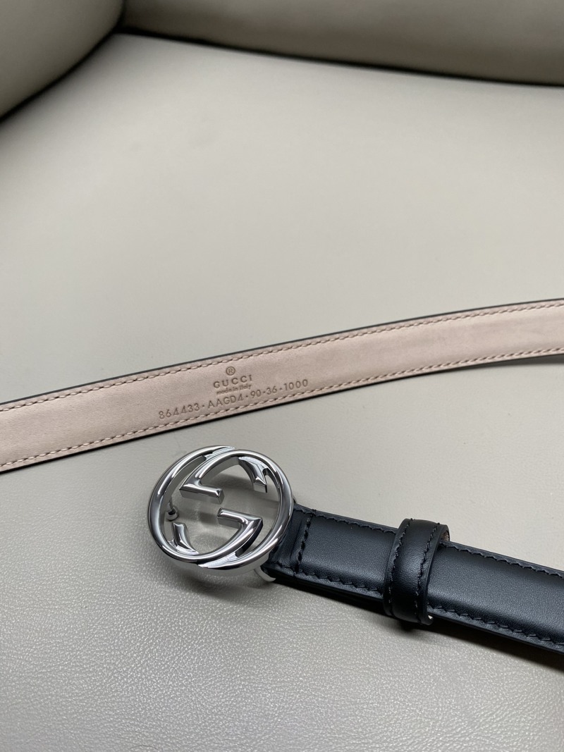 Мужской ремень с двойным G Gucci