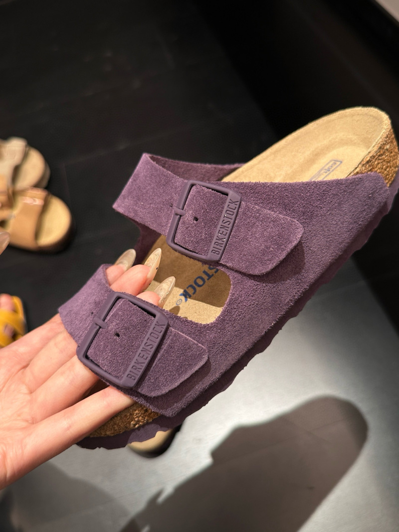 Сандалии Birkenstock фиолетовые