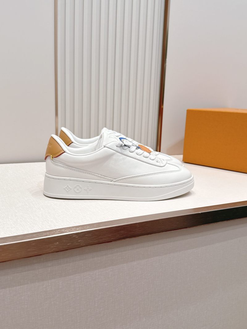 Кеды Louis Vuitton белые утолщенные